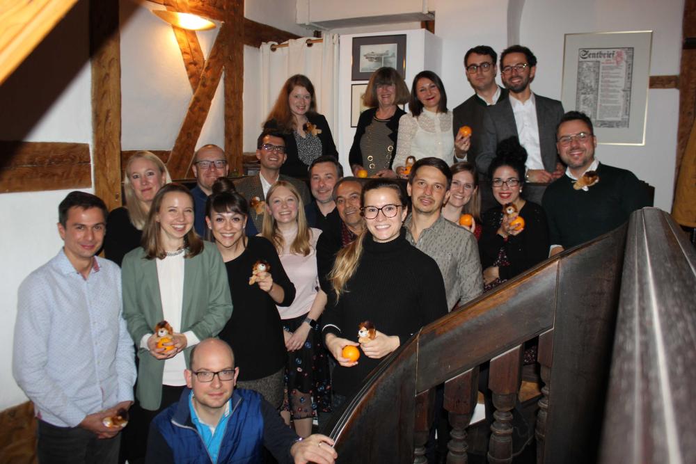 Gruppenbild Mitglieder Lions-Club Erlangen-Orangerie